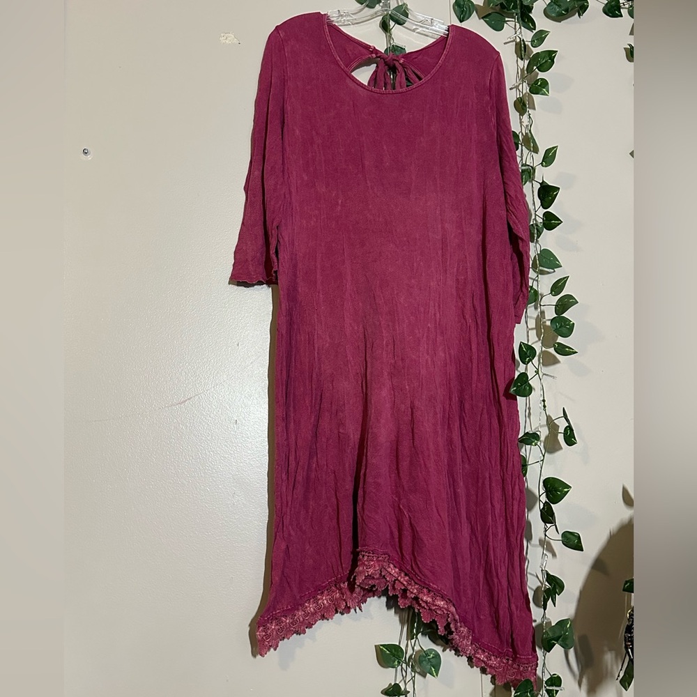 Altar'd State Berry Dress